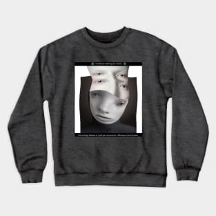 mochimo melting my mind Crewneck Sweatshirt